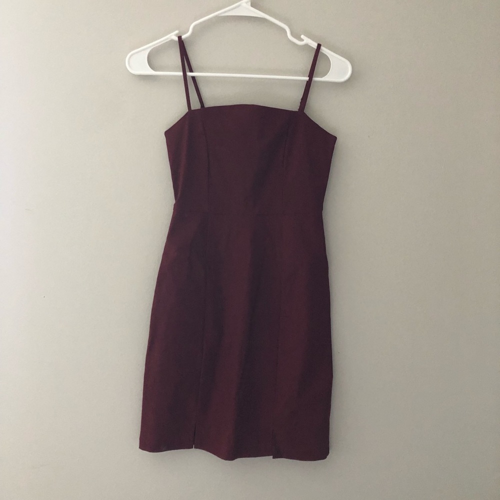 Altar’d State Red Form Fitting Dress